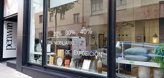tienda de Muebles Penwin en Zamora (exterior))